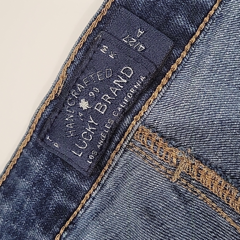 Lucky Brand Bridgette Skinny Jeans Size 4/27A - Picture 4 of 8